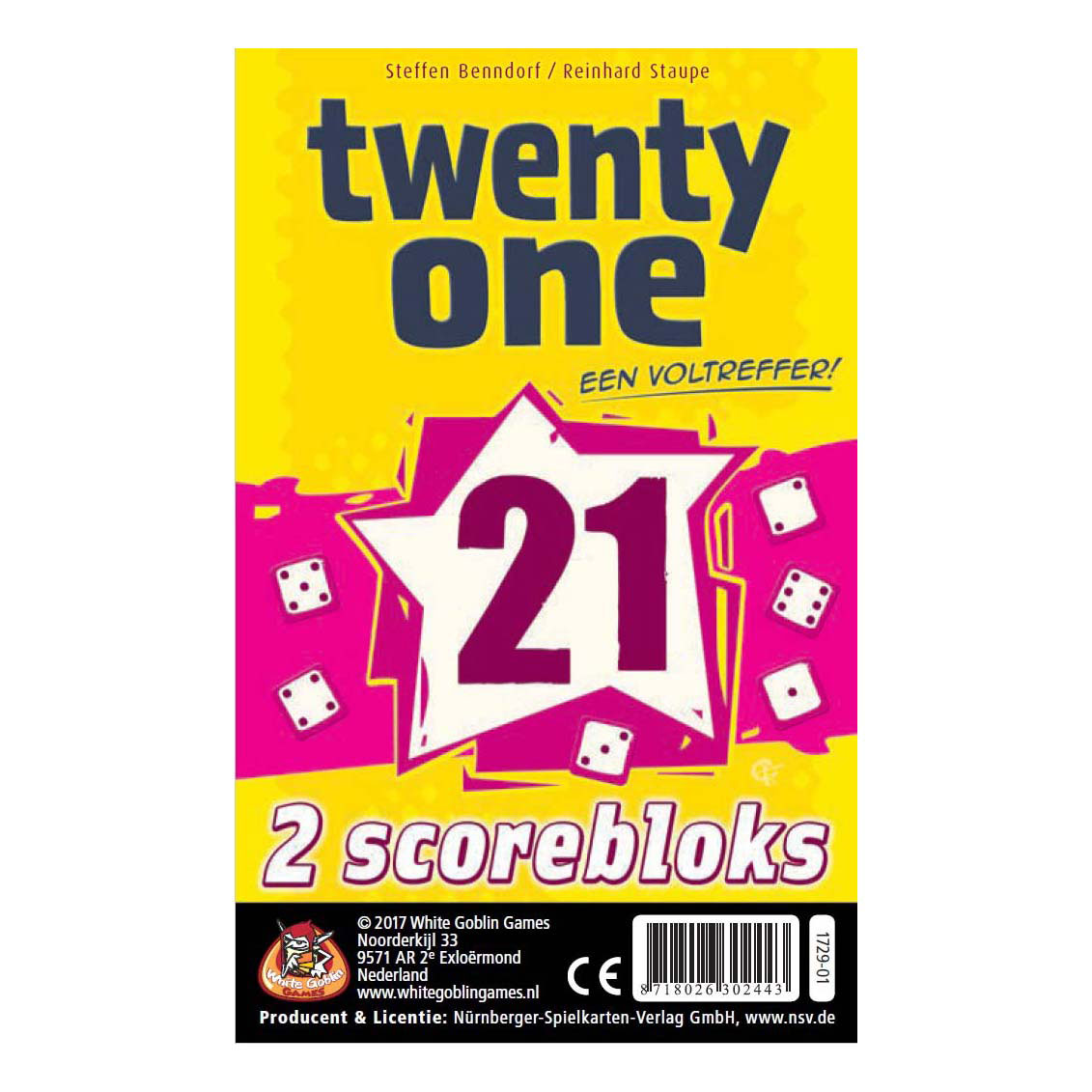 Twenty One 21 Score Blocks Erweiterungsset, 2-tlg.