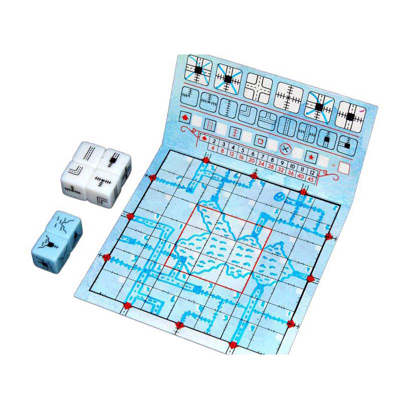 Railroad Ink - Jeu de dés version Deep Blue Railroad Ink - Jeu de dés version Deep Blue