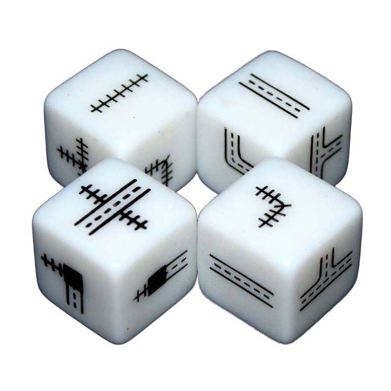 Railroad Ink - Jeu de dés version Deep Blue Railroad Ink - Jeu de dés version Deep Blue