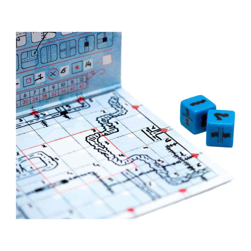 Railroad Ink - Jeu de dés version Deep Blue Railroad Ink - Jeu de dés version Deep Blue