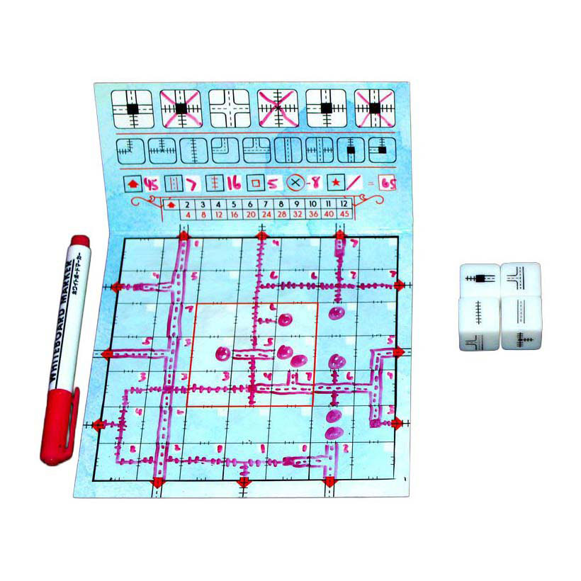 Railroad Ink - Jeu de dés version Deep Blue Railroad Ink - Jeu de dés version Deep Blue