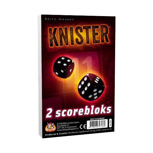 Knister Scoreblokken Uitbreidingsset, 2st.