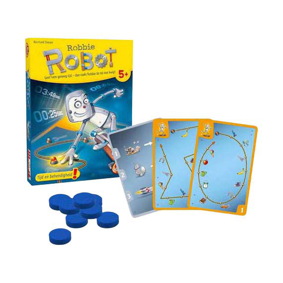 Robbie Robot - Gele reeks Kaartspel Robbie Robot - Gele reeks Kaartspel