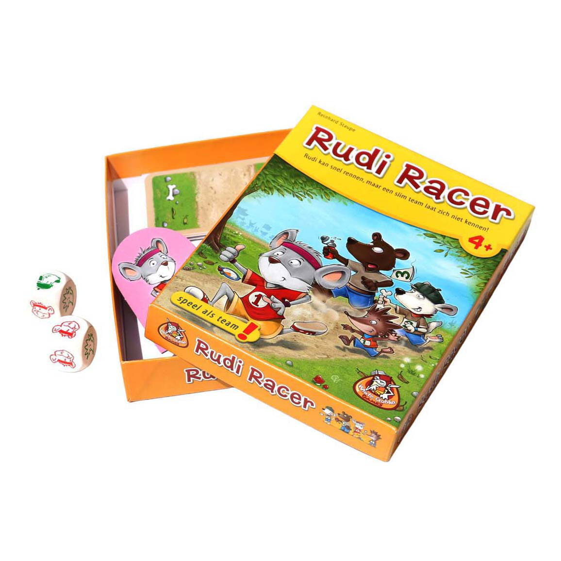 Rudi Racer - Gele reeks Kaartspel Rudi Racer - Gele reeks Kaartspel
