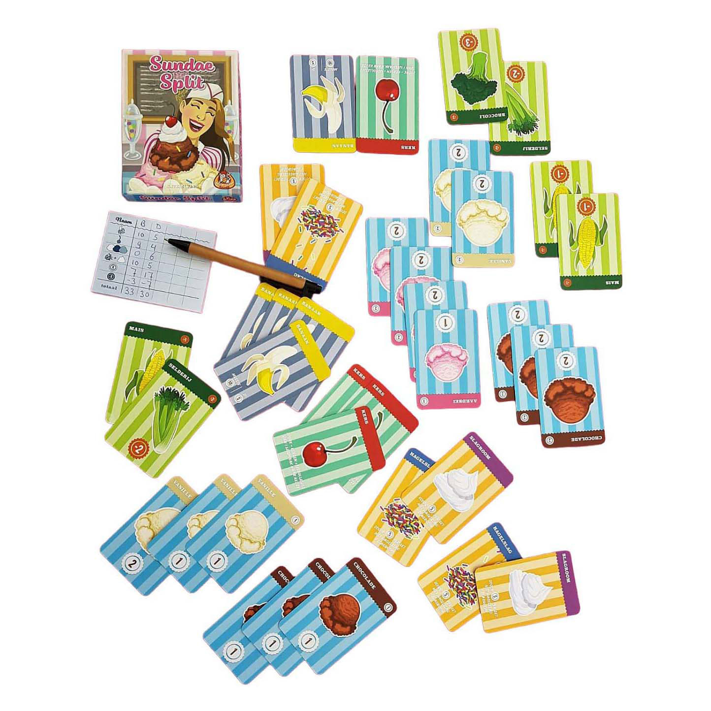 Sundae Split - Kaartspel Sundae Split - Kaartspel