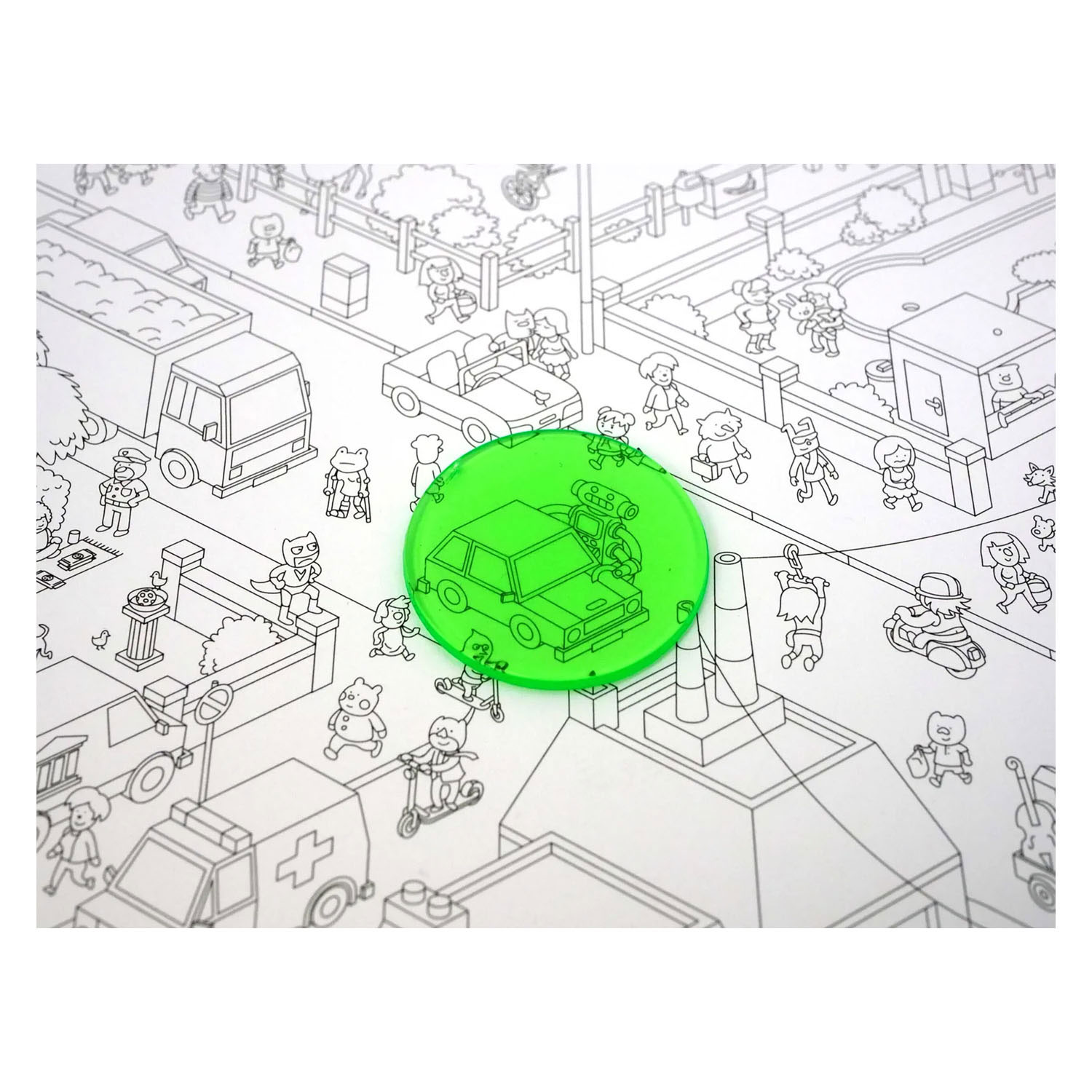 Micro Macro Kids - Brettspiel