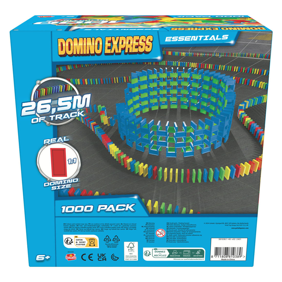 Domino Express, 1000 Steine