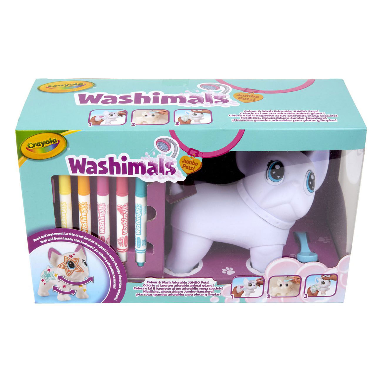 Crayola Washimals Jumbo Hond Wilbur