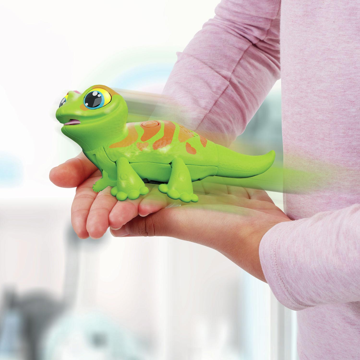 Gecko robot animagique - Vert