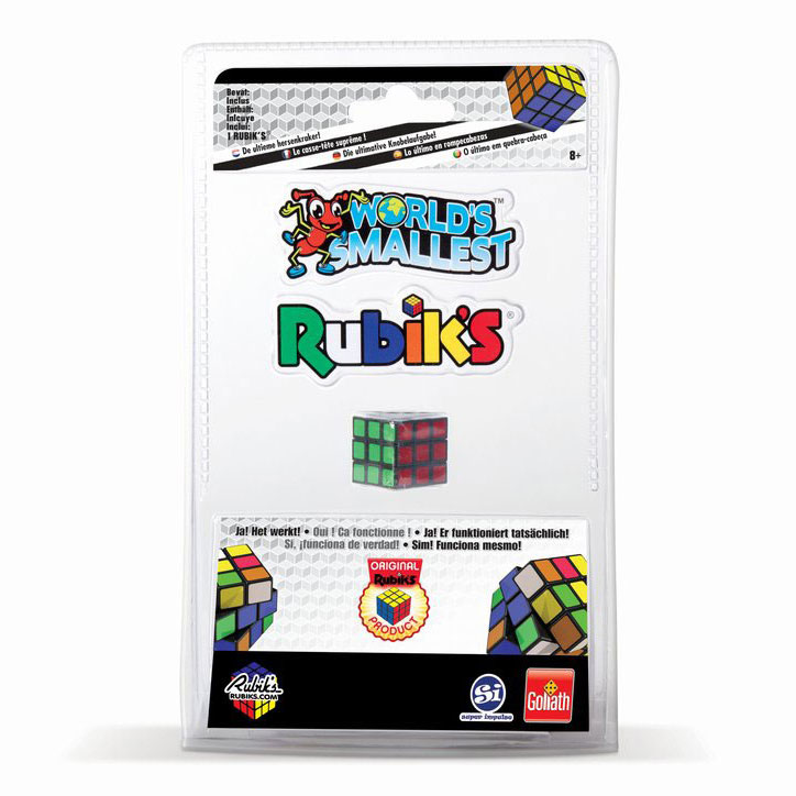 's Werelds Kleinste Rubik's Cube