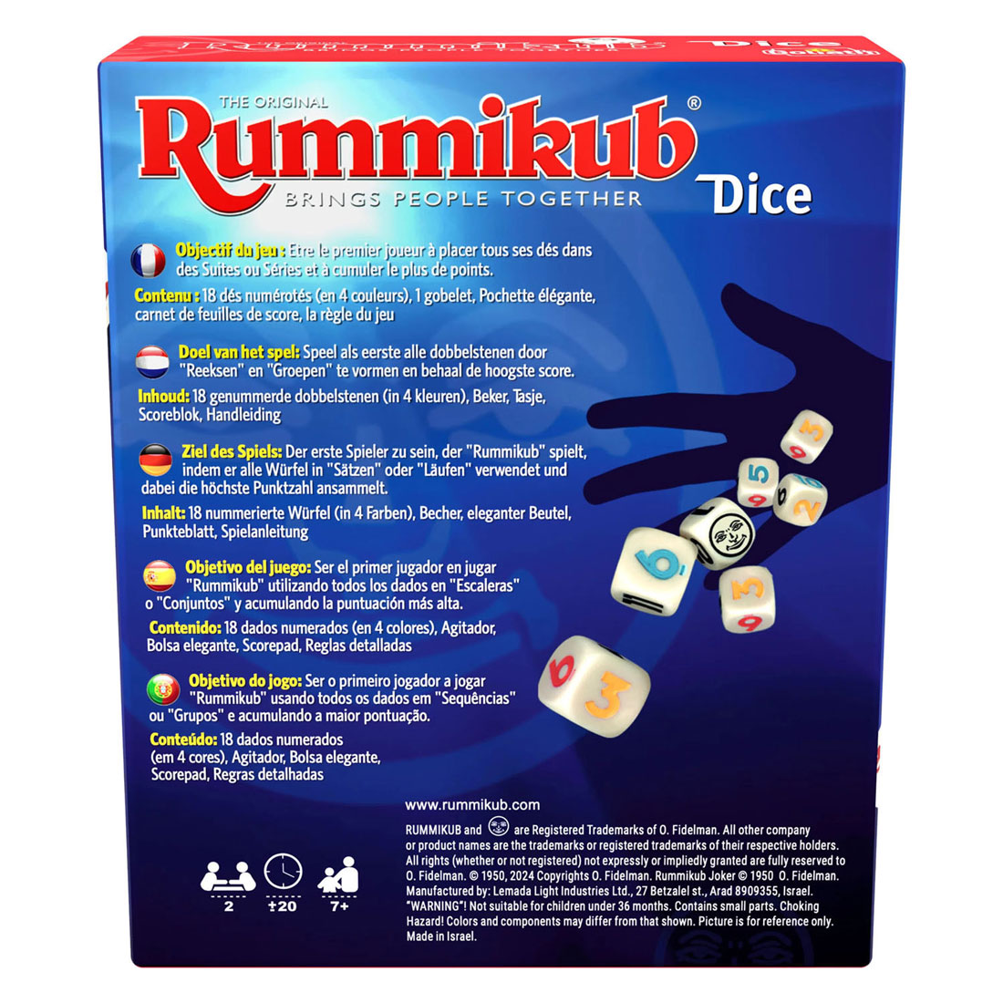 Dés Rummikub Express