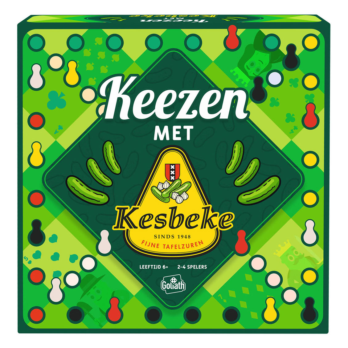 Goliath Keezen met Kesbeke Gezelschapsspel
