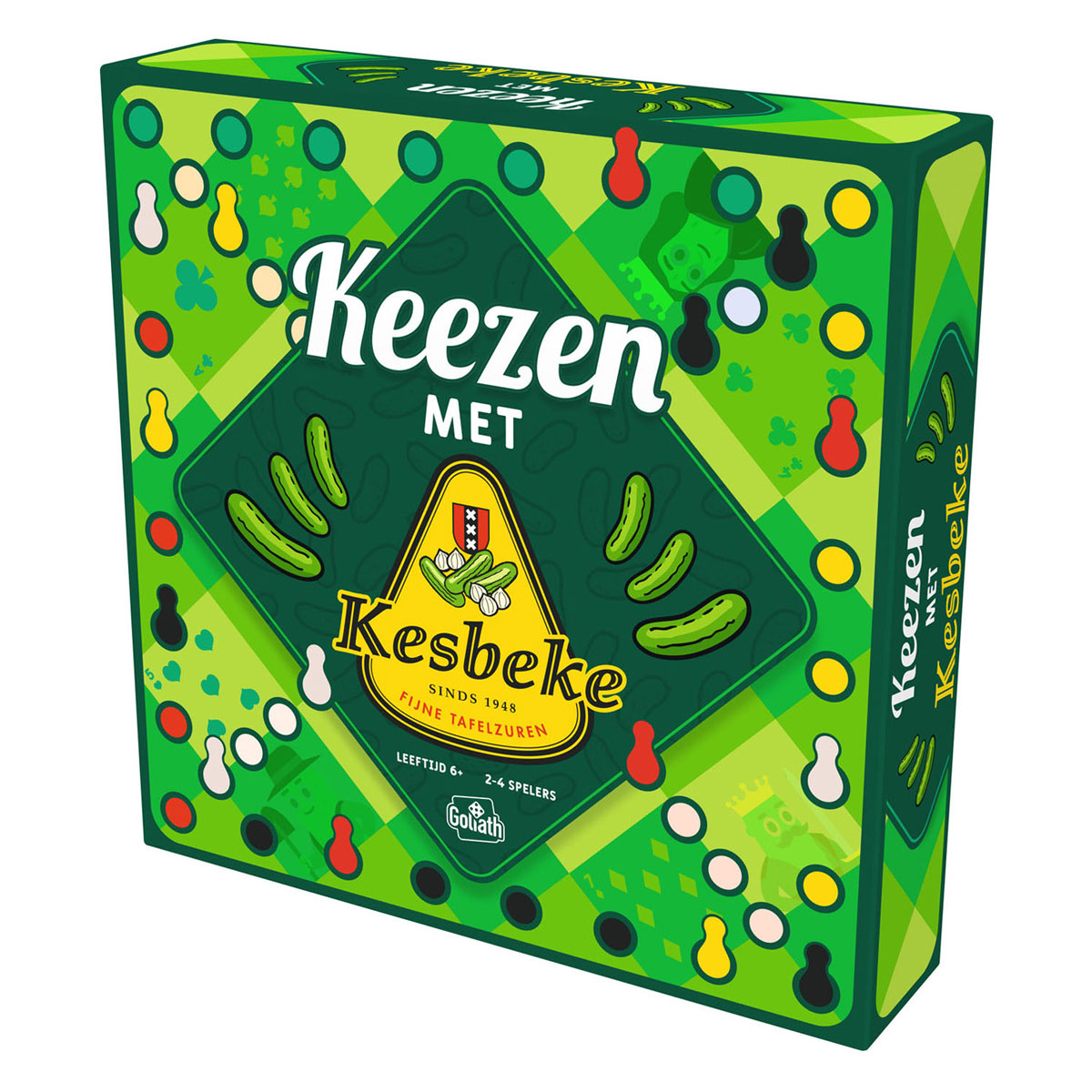 Goliath Keezen met Kesbeke Gezelschapsspel