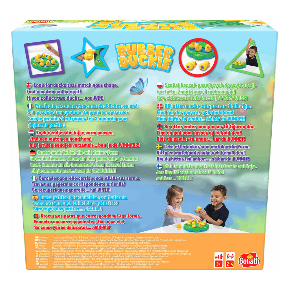 Canard en caoutchouc