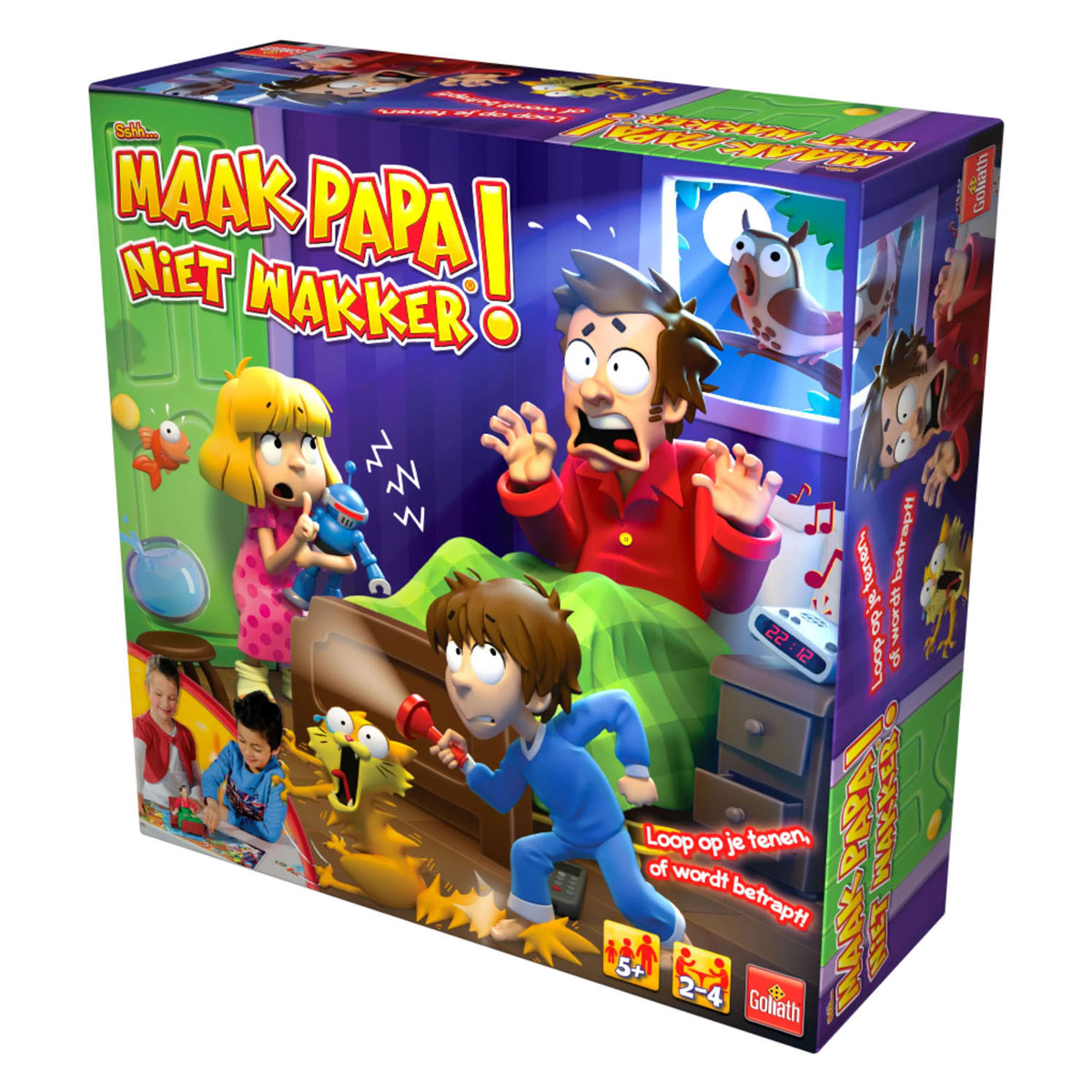 Sshh Maak papa niet wakker