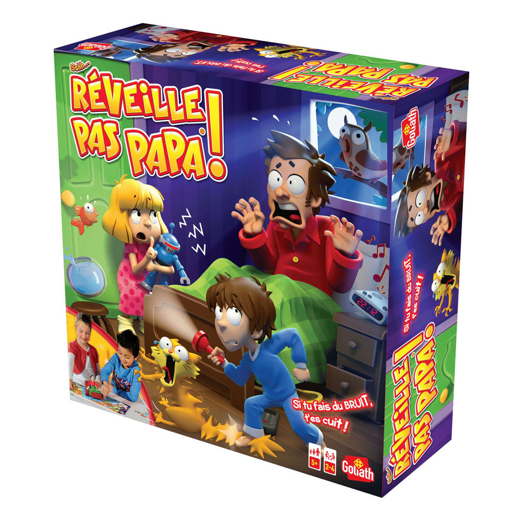 Goliath Sshh Ne Reveille pas Papa Jeu de société - Français