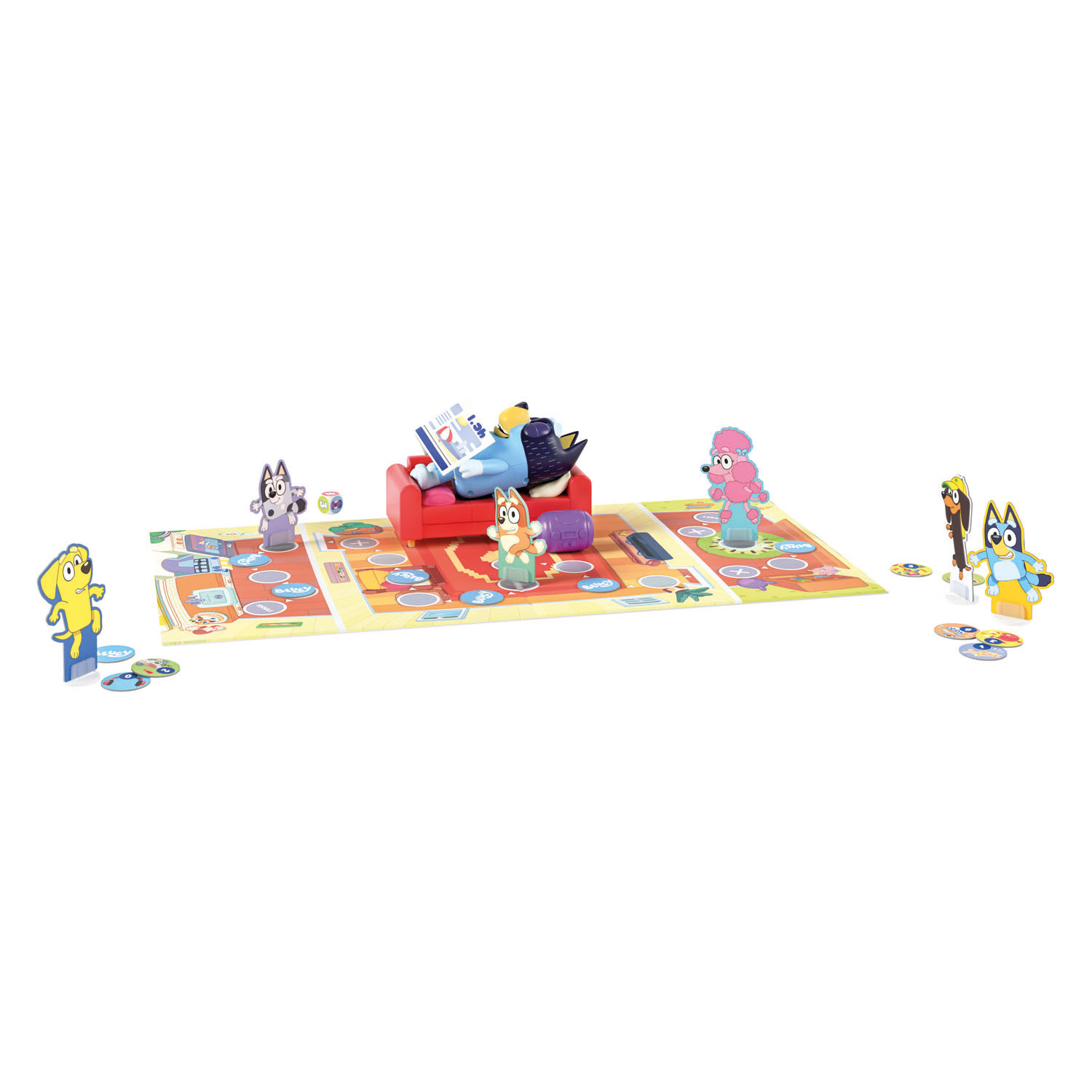 Goliath Sshh Maak papa niet wakker Bordspel - Bluey