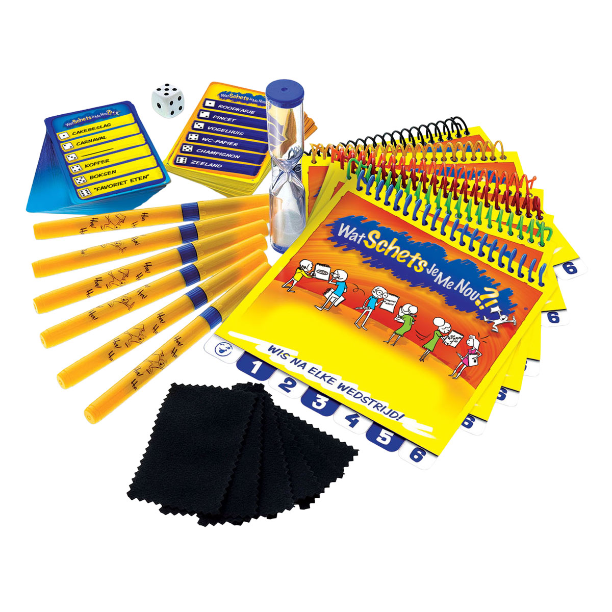 Wat schets je me nou?! - 6 Spelers