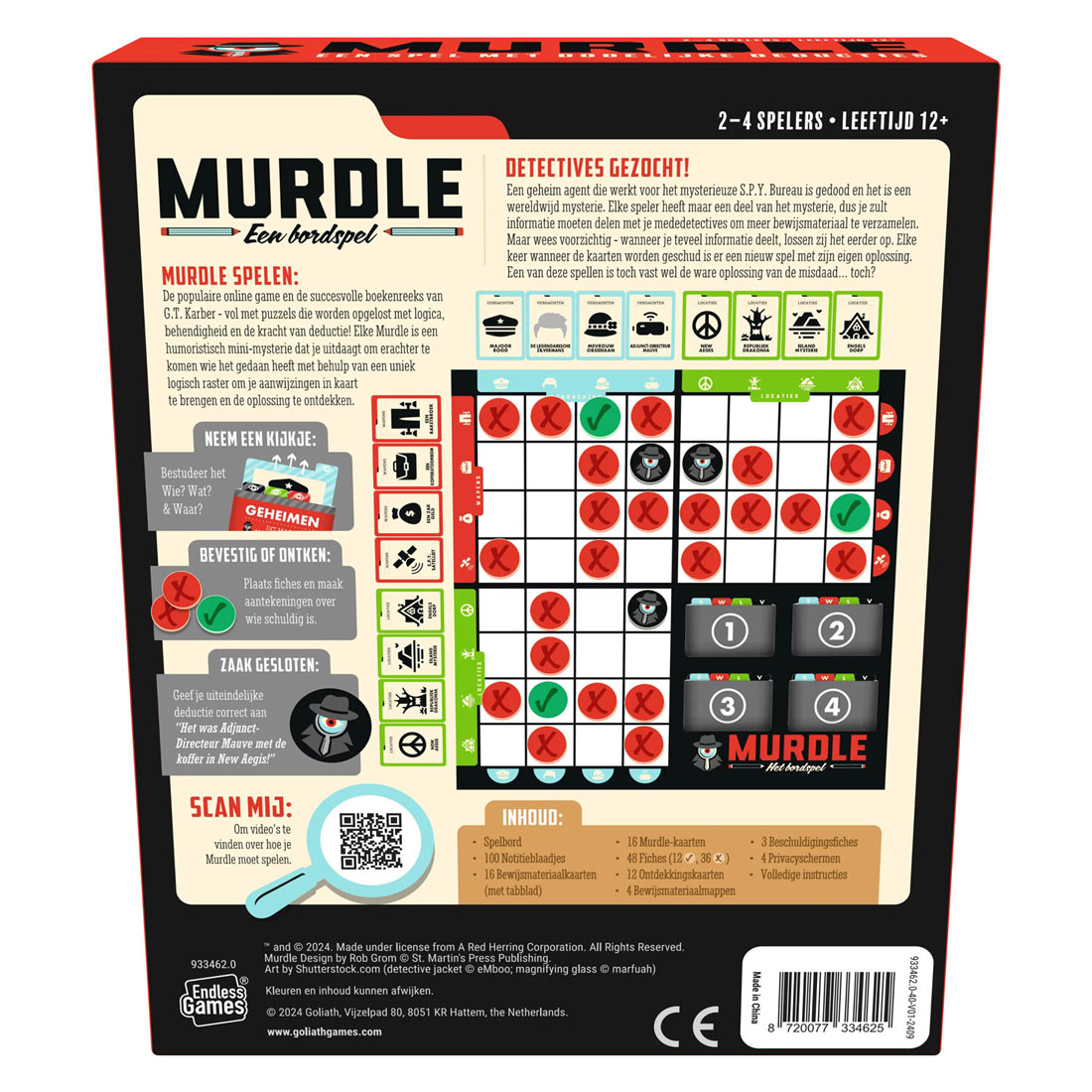 Murdle Bordspel