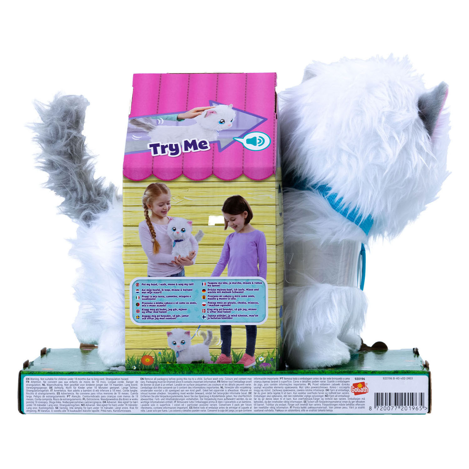 Peluche interactive Animagic Mimi Cat