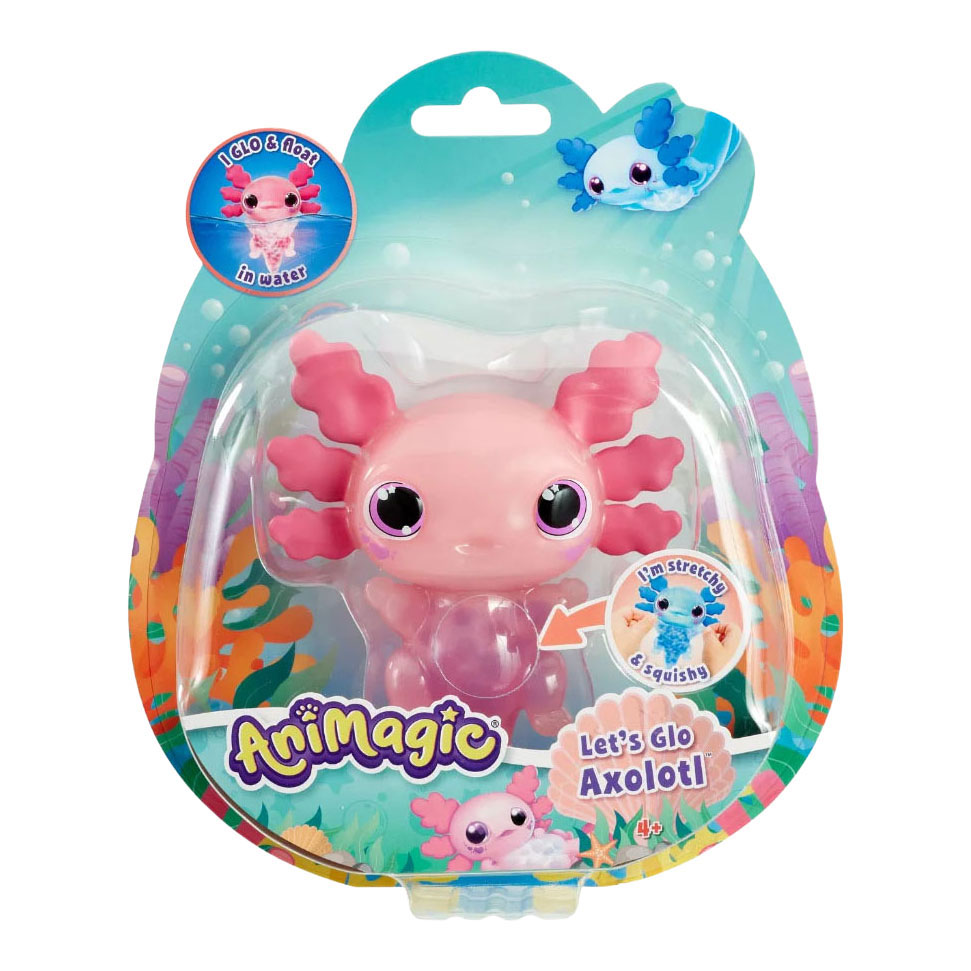 Animagischer Axolotl - Roze