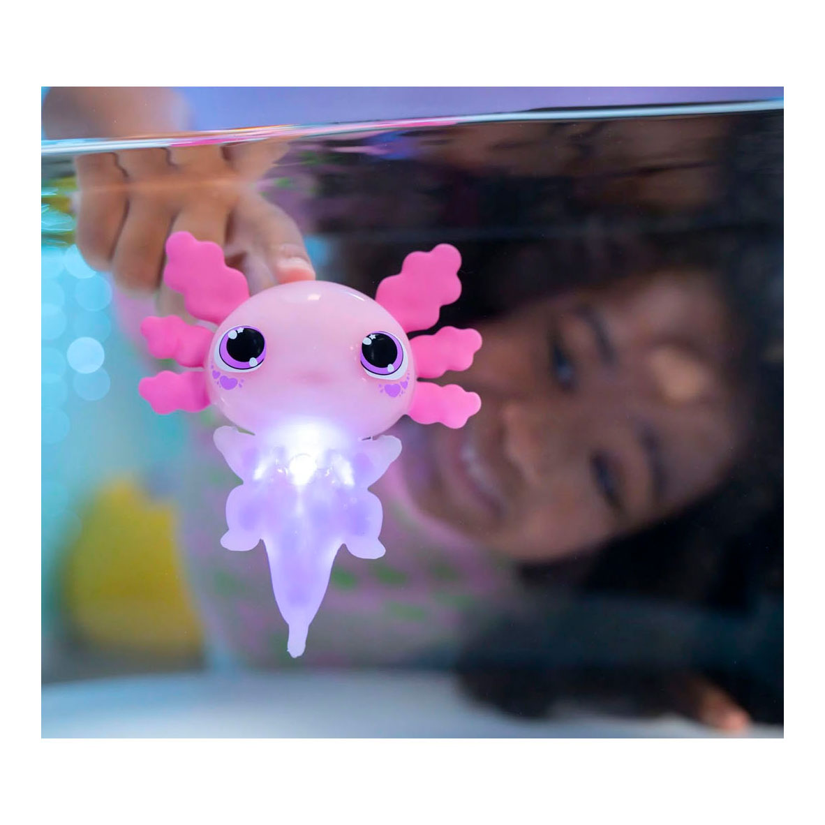 Animagischer Axolotl - Roze