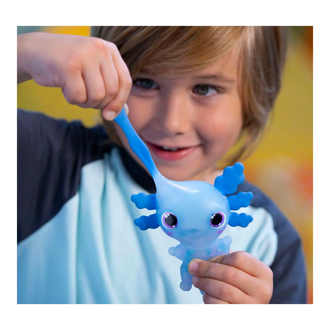 Axolotl animé - Bleu