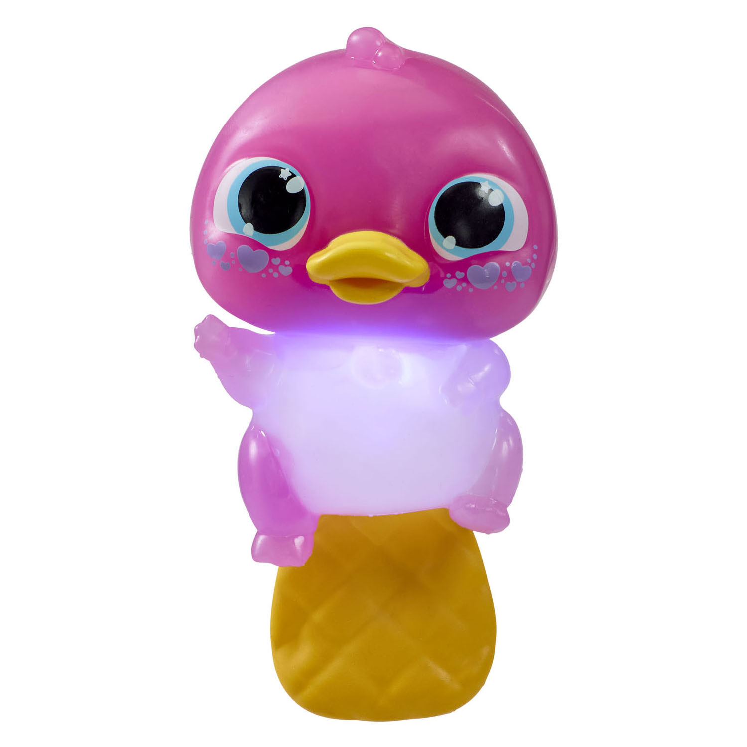 Animagic Let's Glo Vogelbekdier - Roze