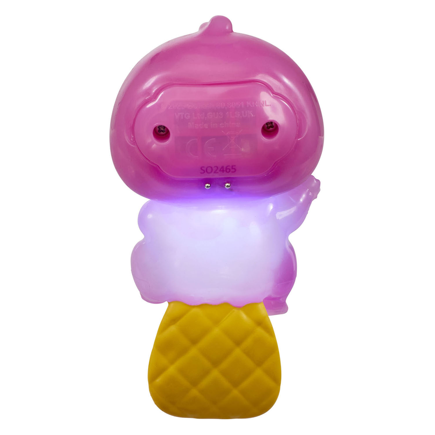 Animagic Let's Glo Vogelbekdier - Roze