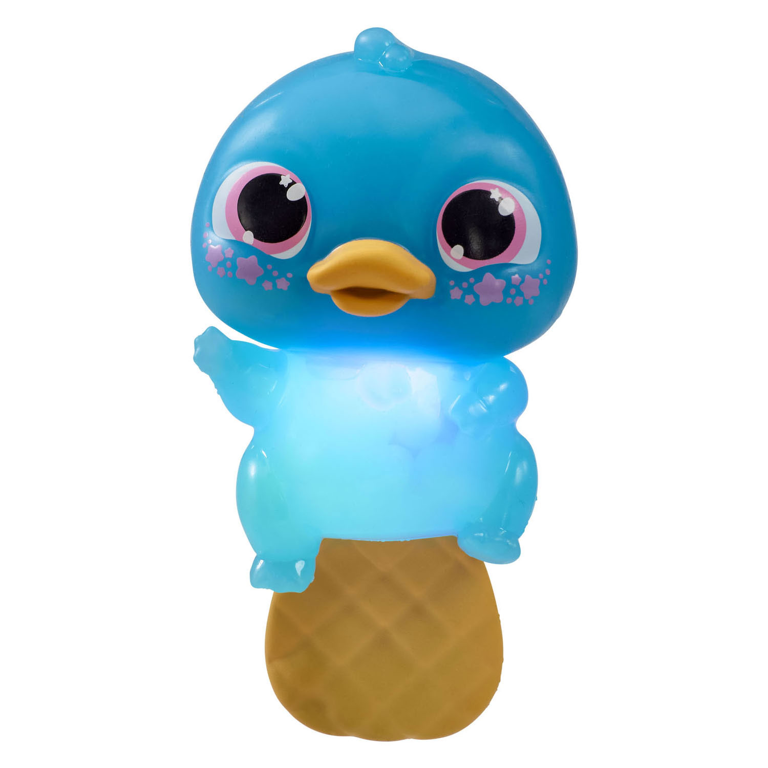 Animagic Let's Glo Vogelbekdier - Blauw