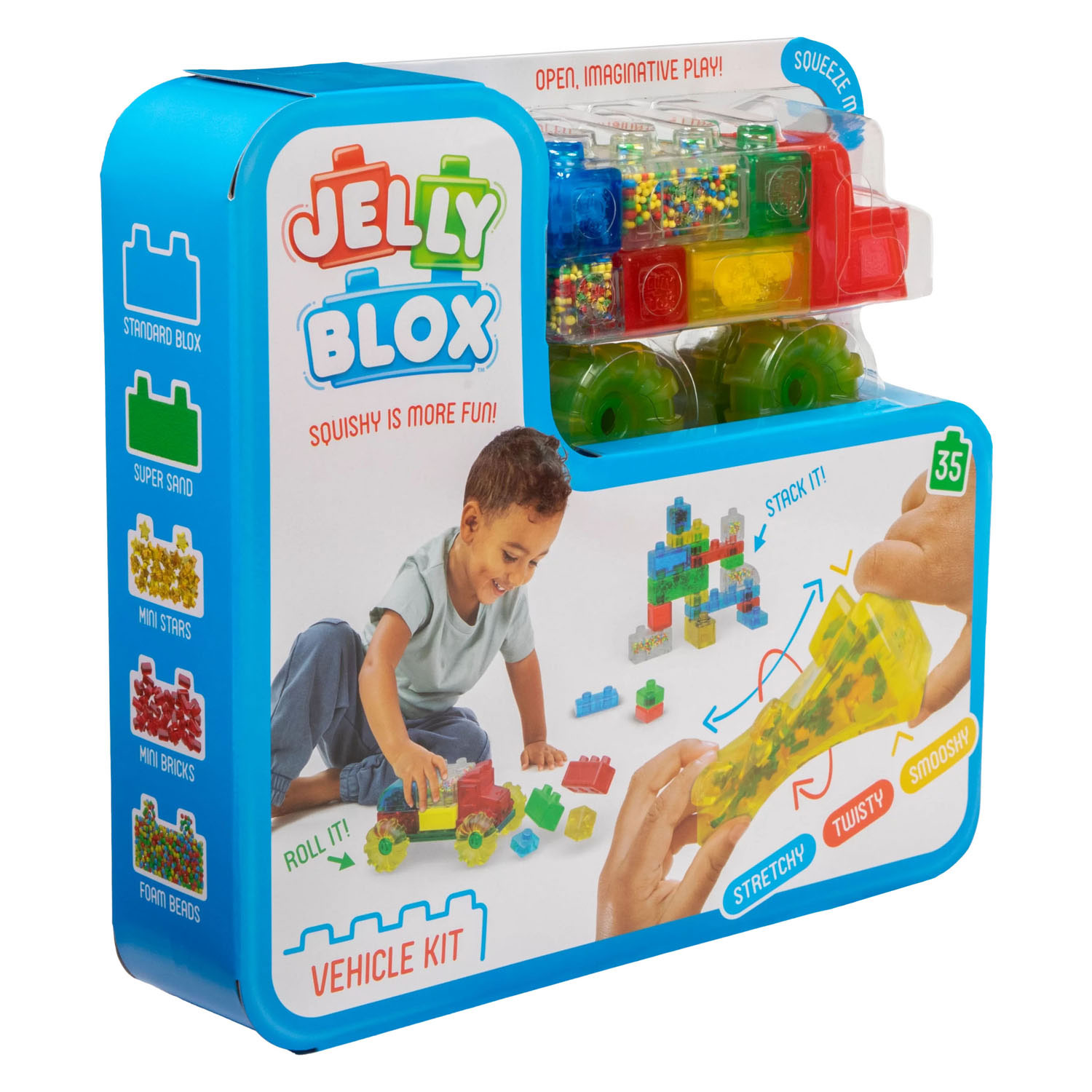 Jelly Blox - Fahrzeugbausatz