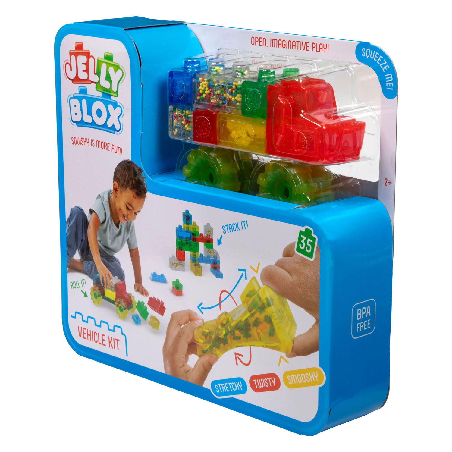 Jelly Blox - Fahrzeugbausatz