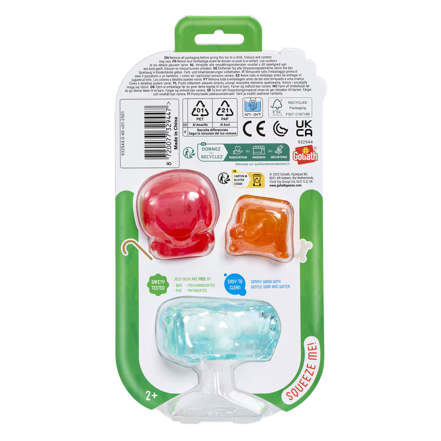 Jelly Blox Farm Friends Asst CDU