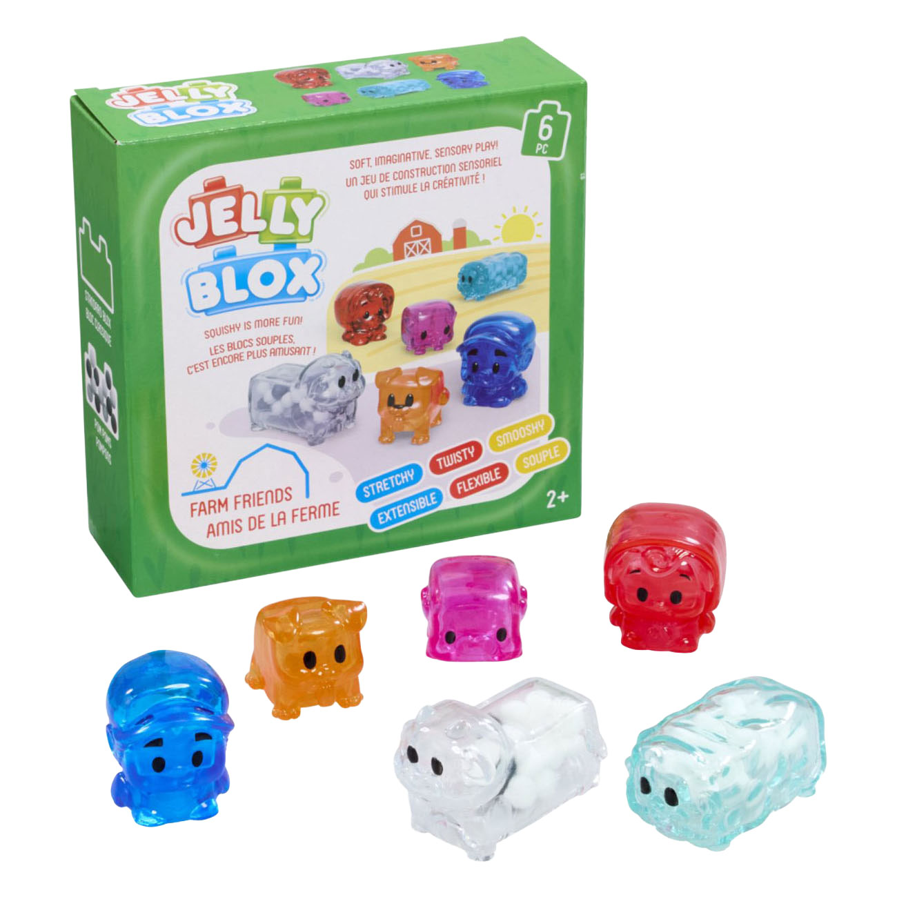 Jelly Blox - Pack de personnages Ecomm