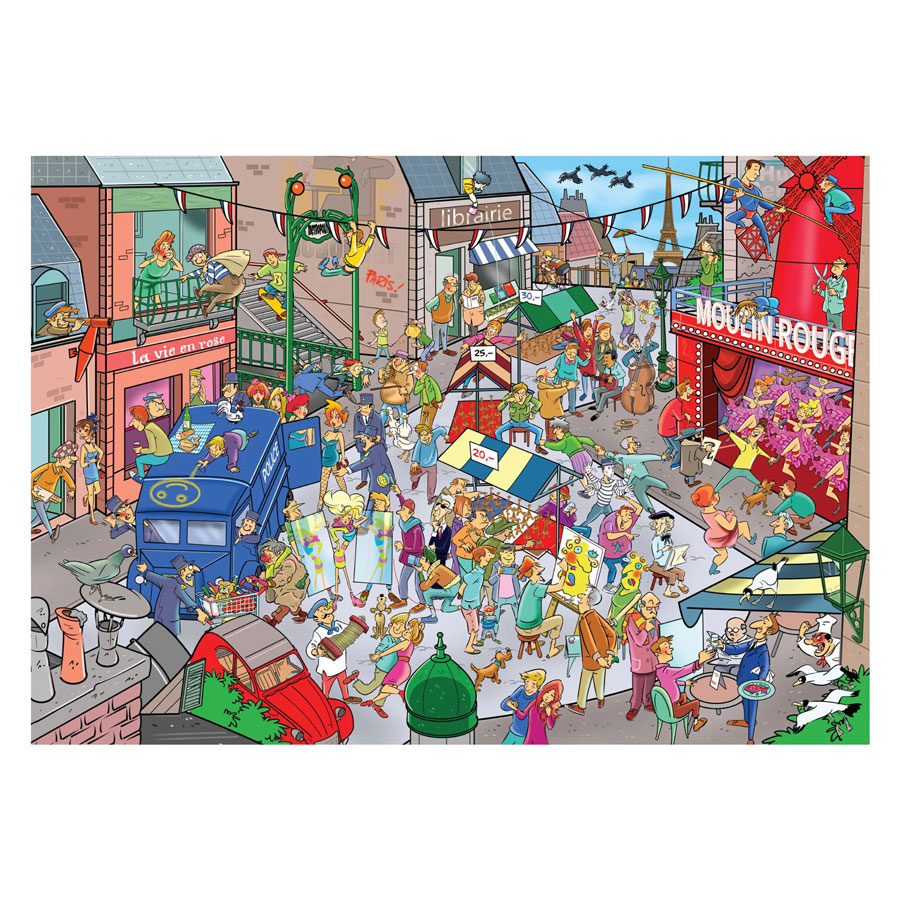 Golitath That's Life City Edition: Parijs Legpuzzel - 1000st.