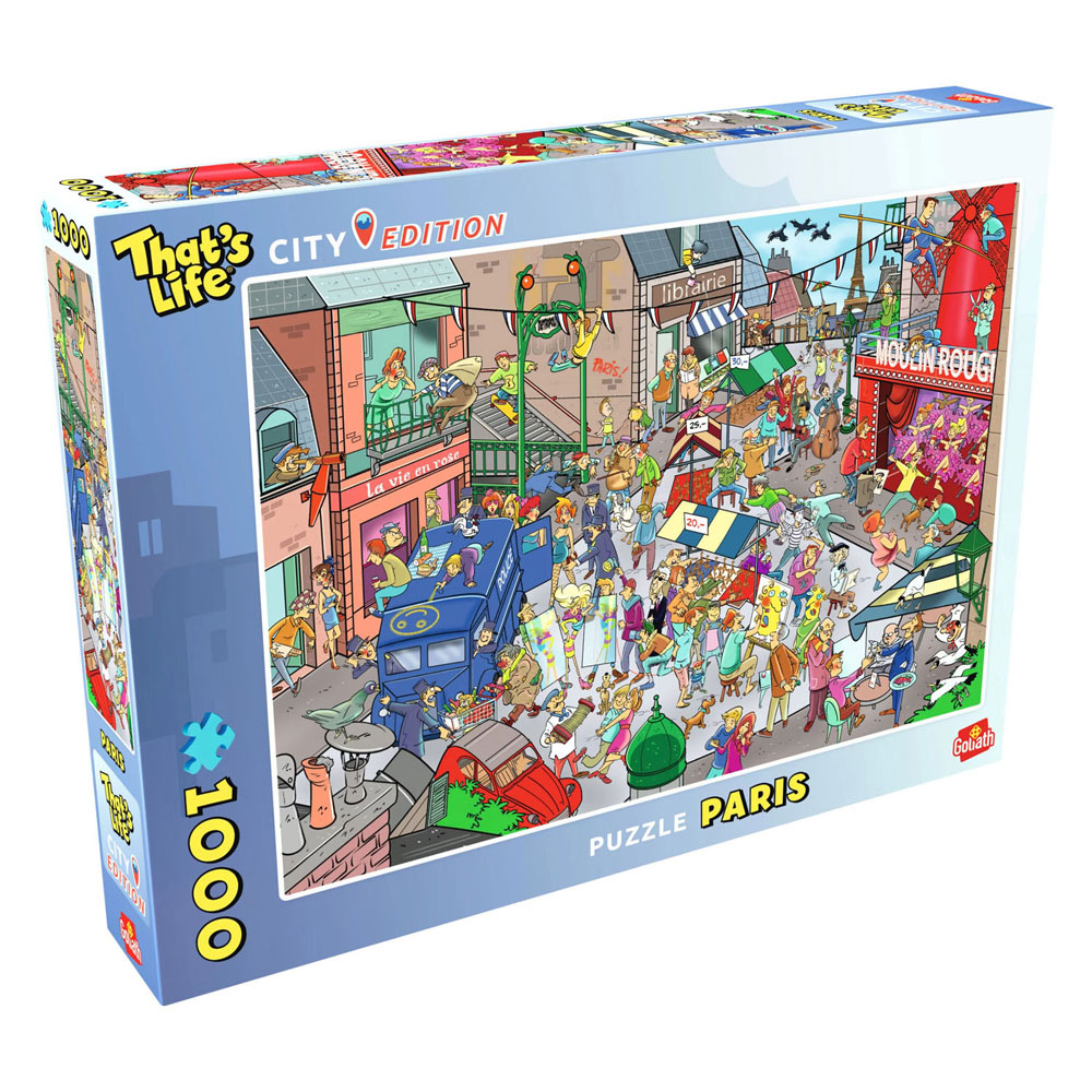 Golitath That's Life City Edition: Parijs Legpuzzel - 1000st.