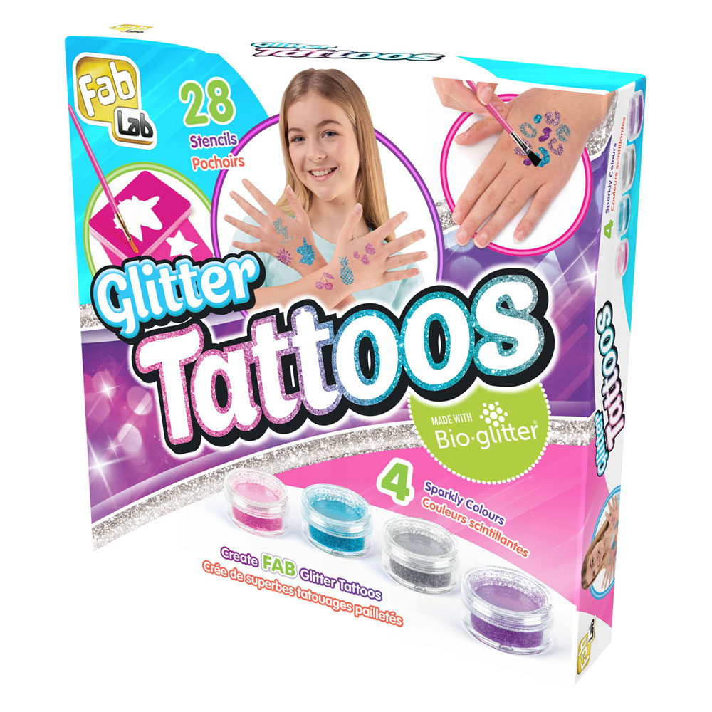 FabLab Glitzer-Tattoos