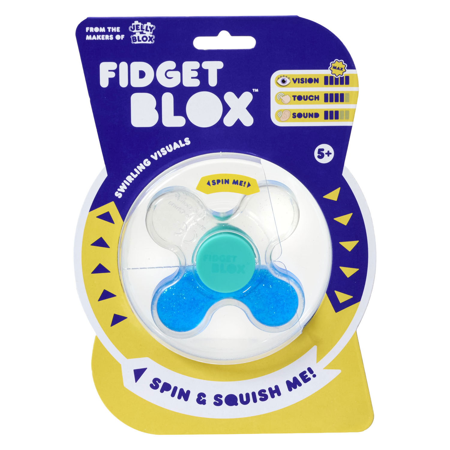 Fidget Blox - Spinner - Blauw