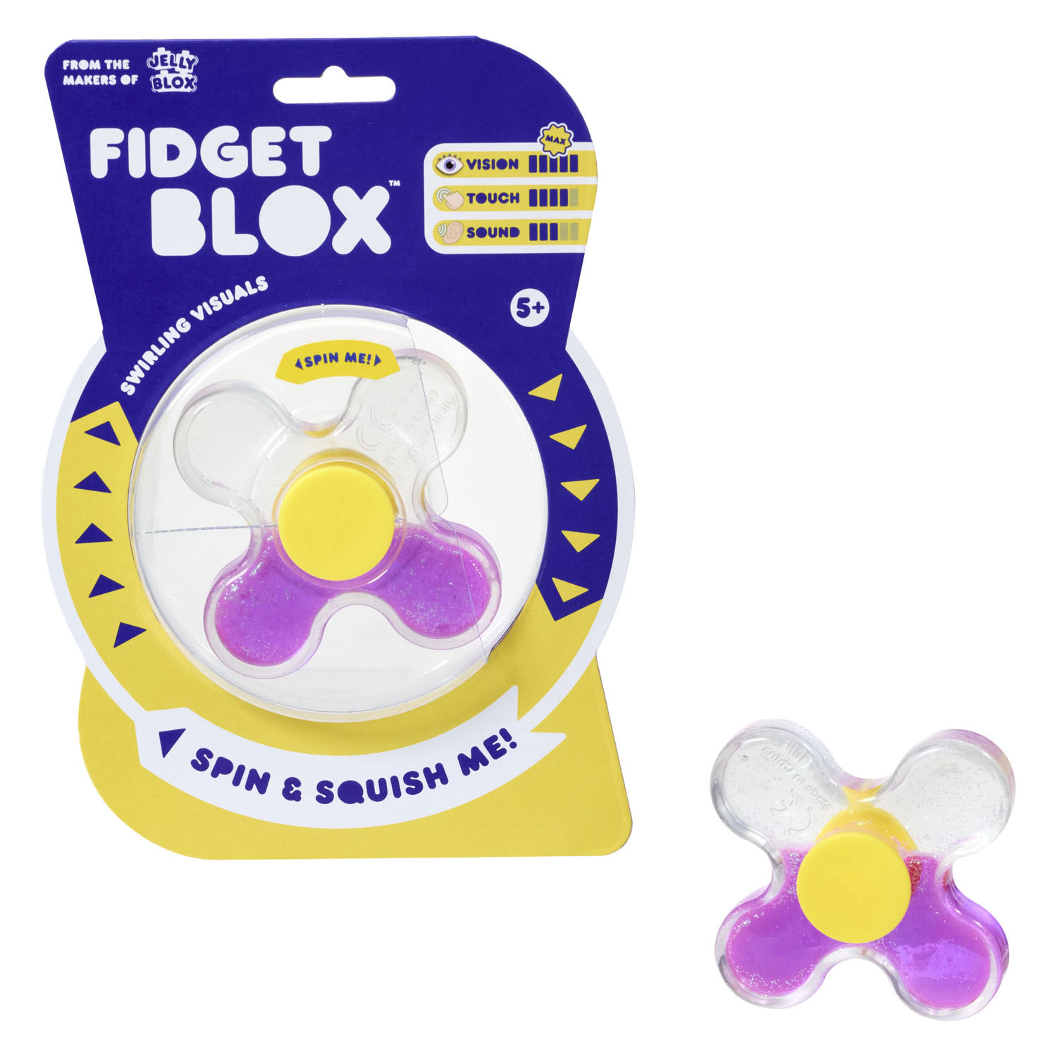 Fidget Blox - Spinner - Paars