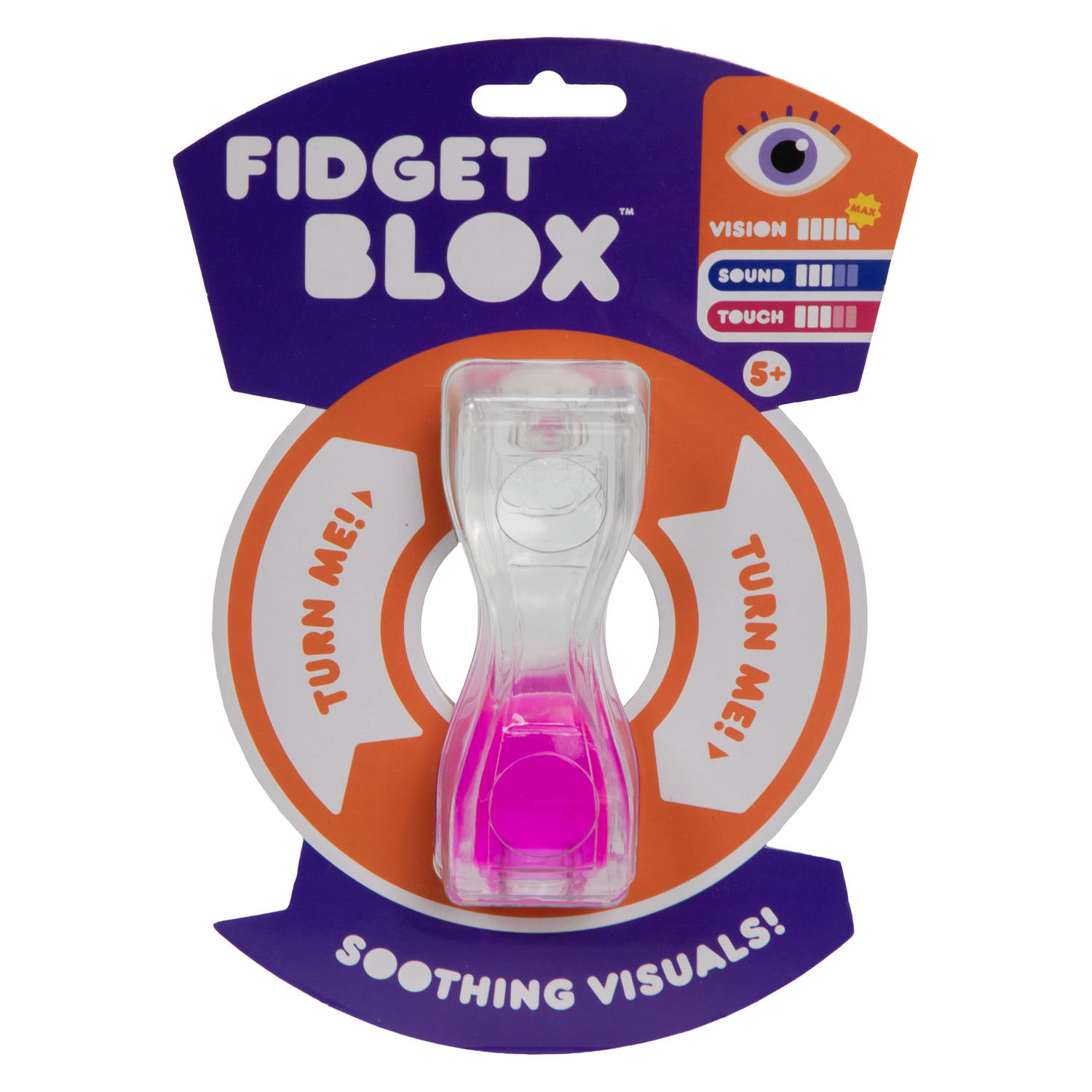 Fidget Blox Zandloper Roze