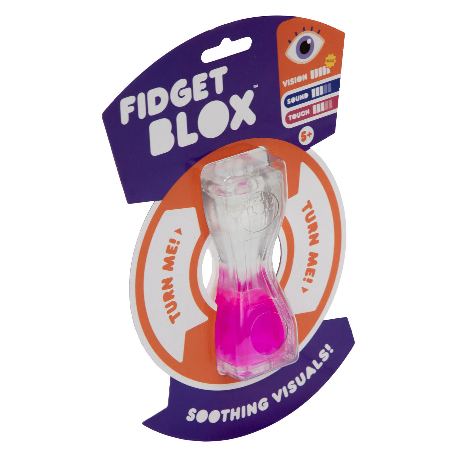Fidget Blox Zandloper Roze