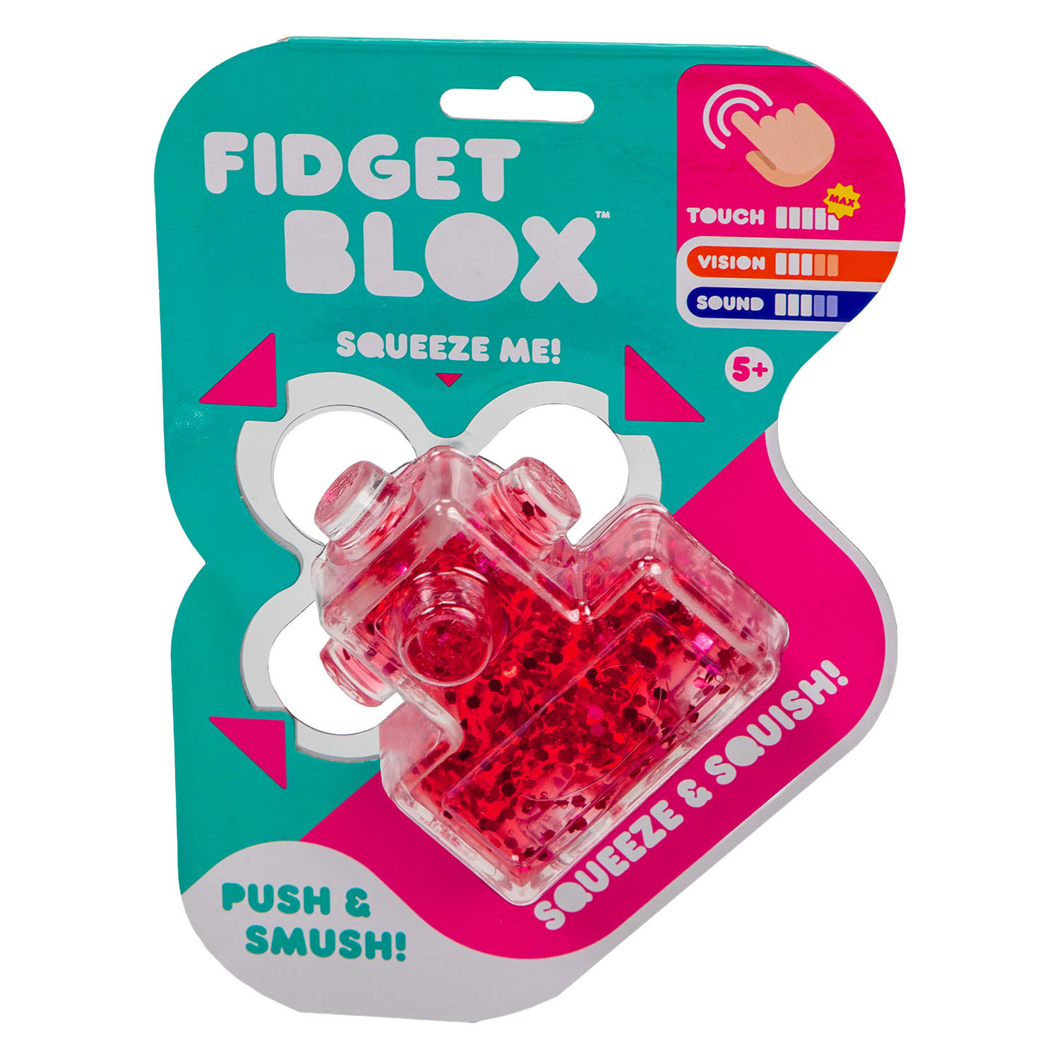 Fidget Blox Zandloper Pink