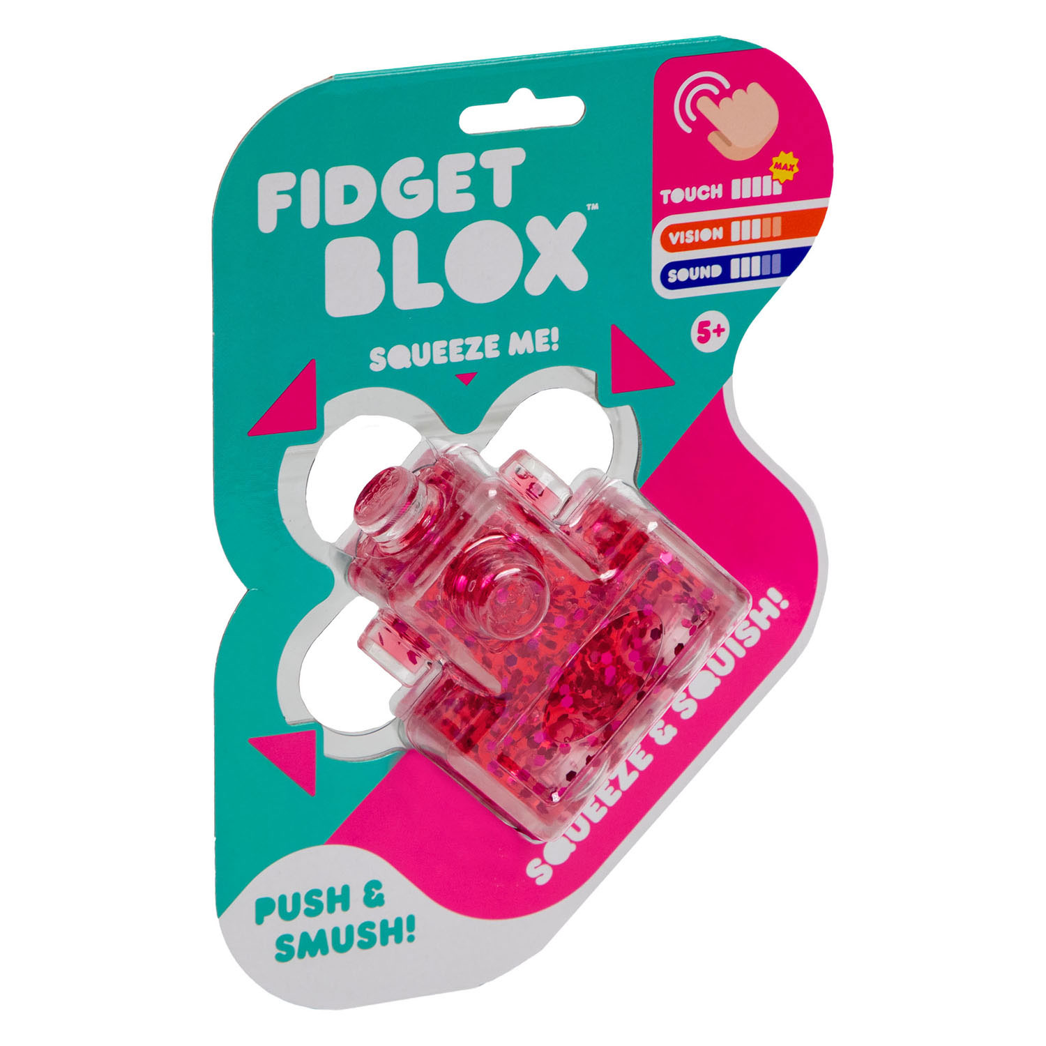 Fidget Blox Zandloper Pink