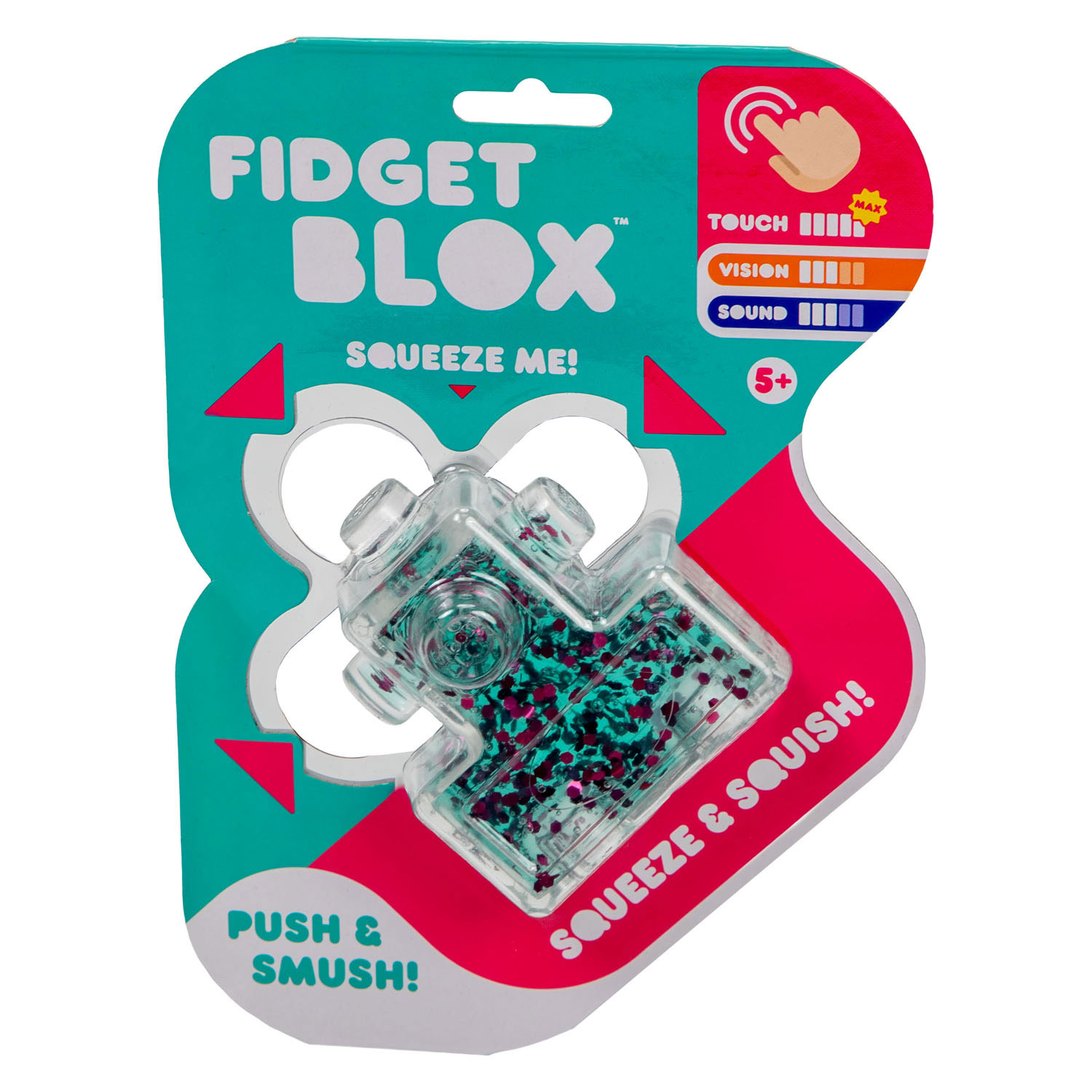 Fidget Blox Zandloper Turqoise