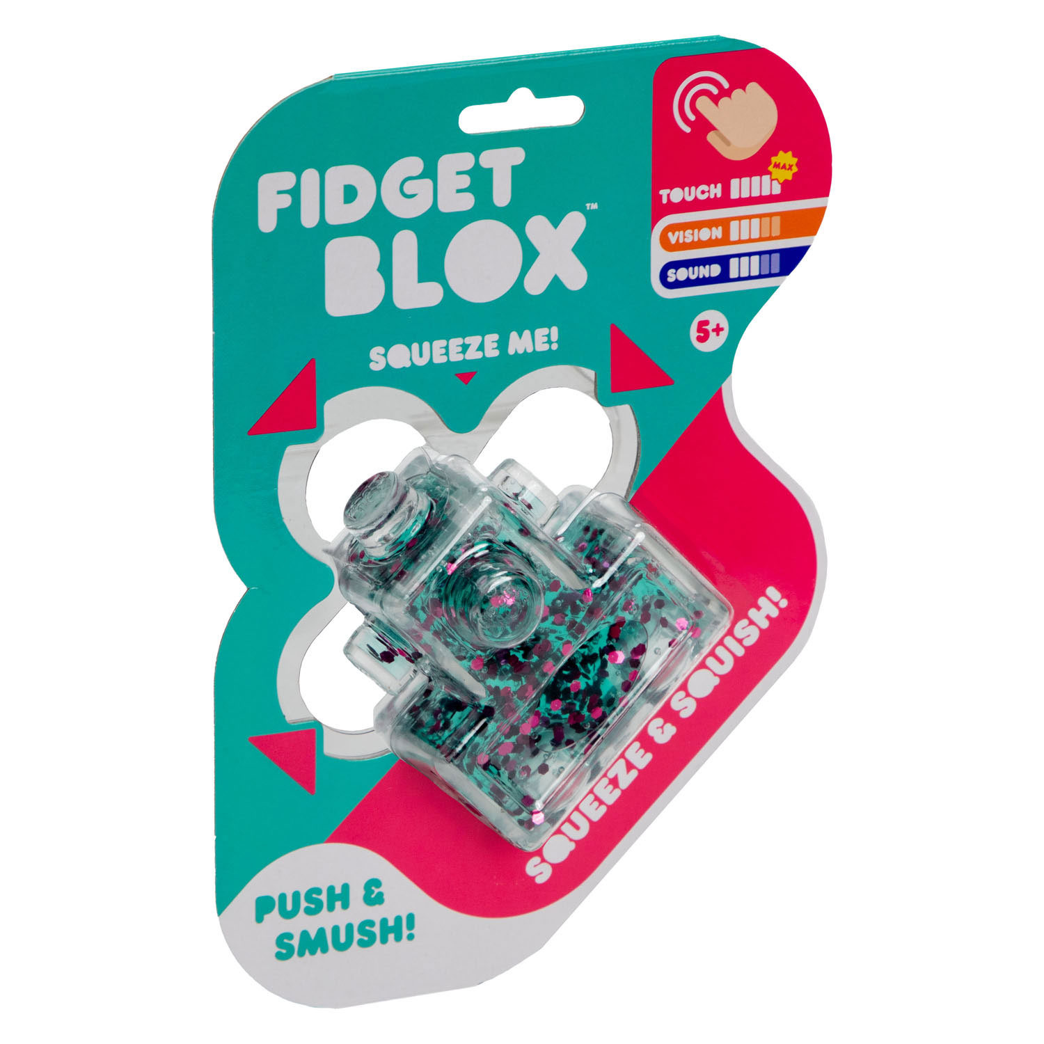 Fidget Blox Zandloper Turqoise