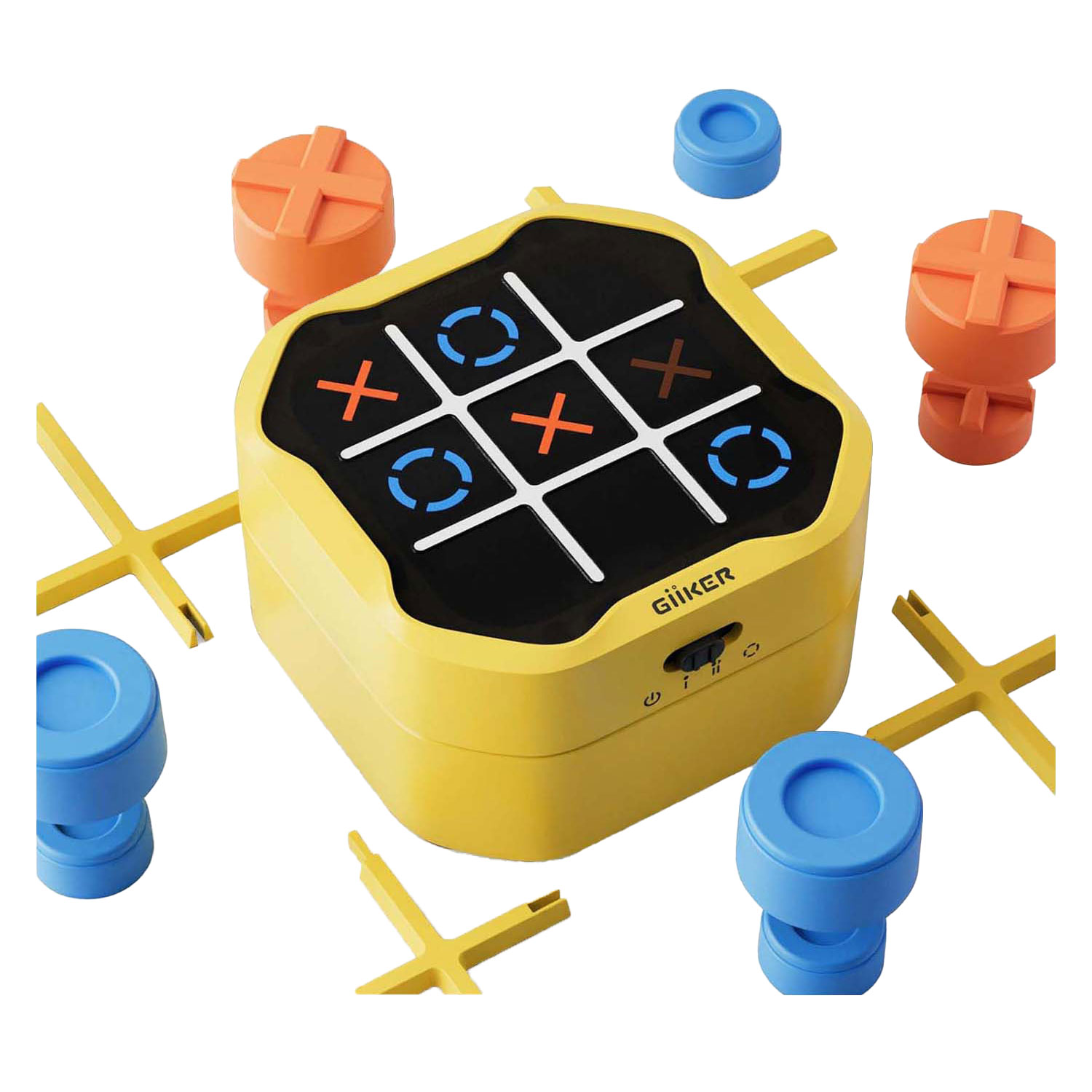 GiiKER Tic-Tac-Toe Bolt Spel - Geel