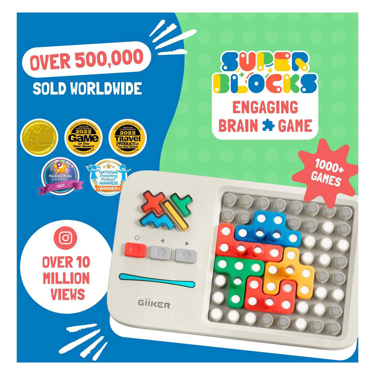 GiiKER Super Blocks - Puzzelspel