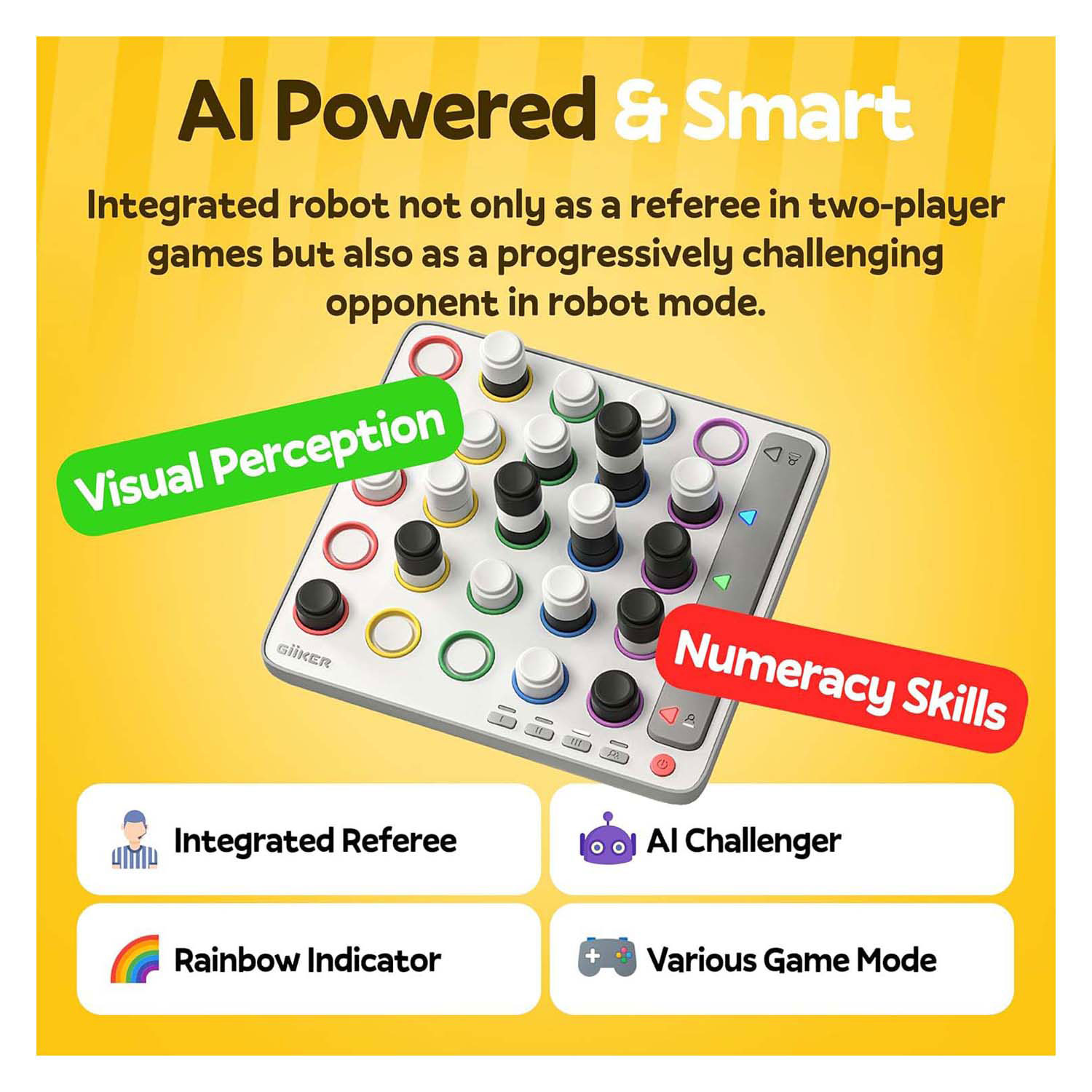 GiiKER Smart - Vier Op een Rij Spel