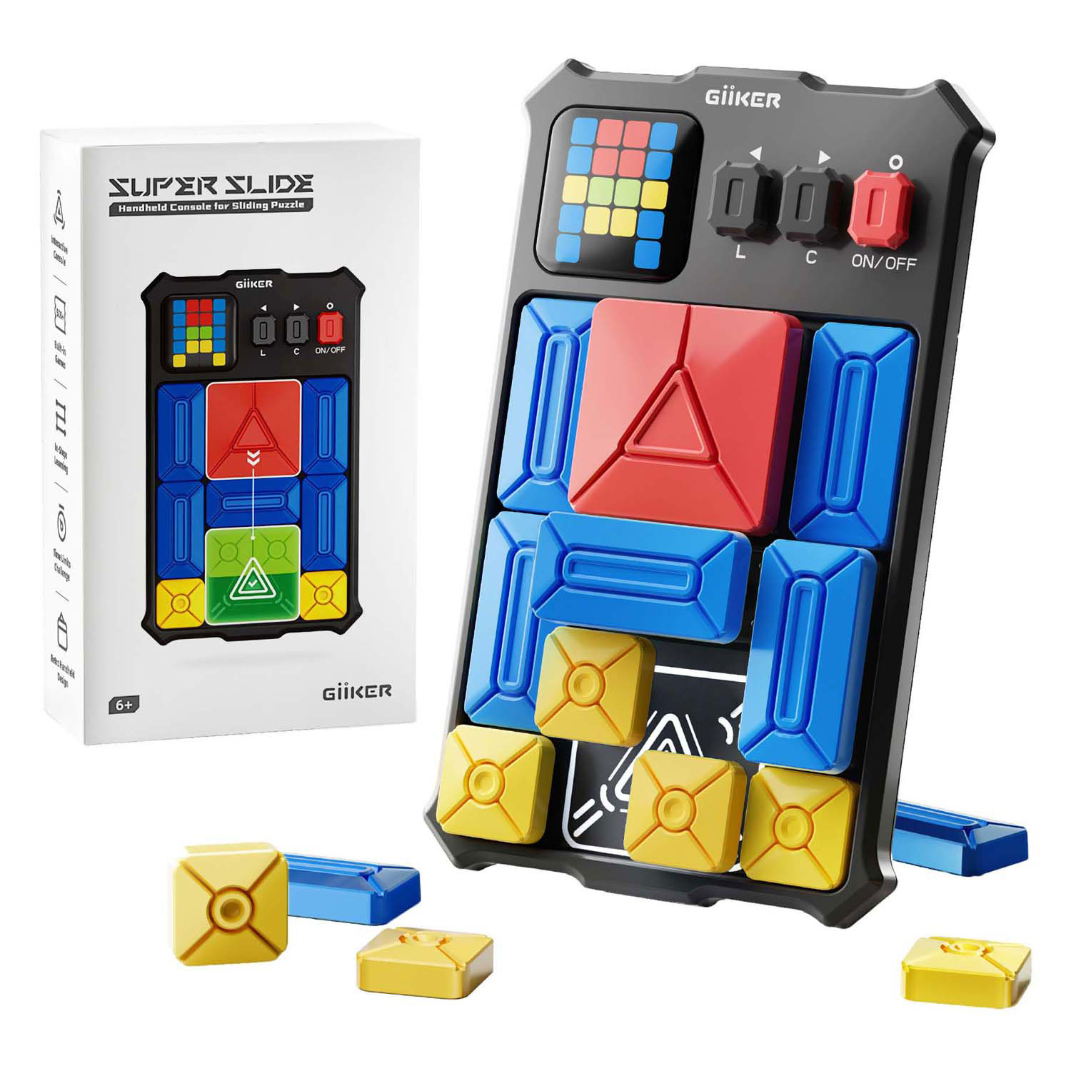 Jeu de puzzle GiiKER Super Slide - Noir