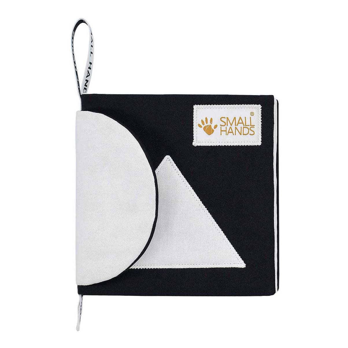 Mon premier livre - Livre en tissu pour bébé « Petites mains et formes » - 0-12 mois